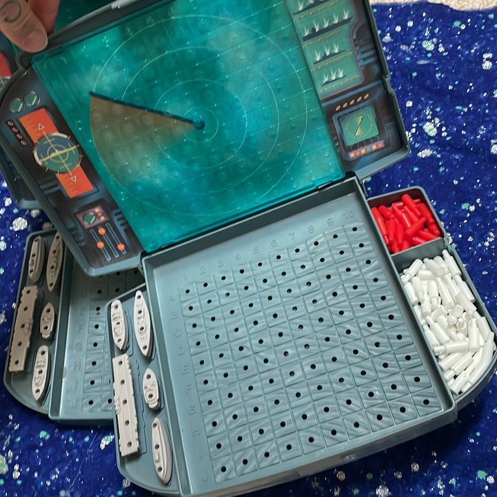 Vintage Original Battle Ship 2 Player Complete Game Set